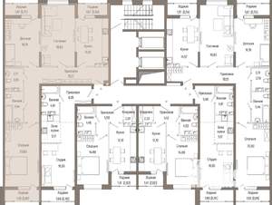 2-к квартира, вторичка, 104м2, 5/9 этаж