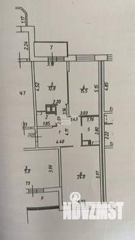 2-к квартира, вторичка, 73м2, 24/25 этаж