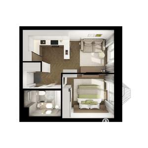 1-к квартира, вторичка, 35м2, 7/9 этаж