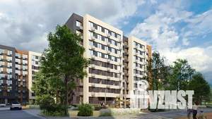 1-к квартира, строящийся дом, 32м2, 2/9 этаж