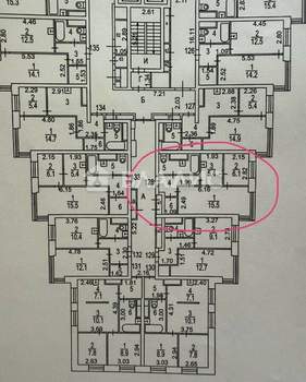 2-к квартира, вторичка, 39м2, 10/44 этаж