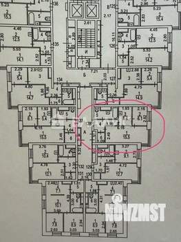 2-к квартира, вторичка, 39м2, 10/44 этаж