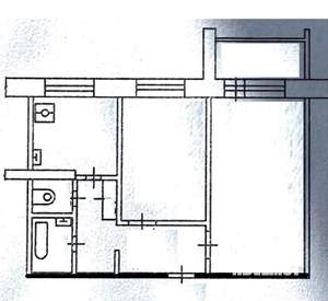 2-к квартира, вторичка, 50м2, 5/9 этаж