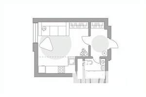 Студия квартира, вторичка, 26м2, 24/24 этаж