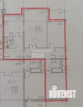 3-к квартира, вторичка, 90м2, 14/22 этаж