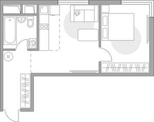 3-к квартира, вторичка, 54м2, 3/14 этаж