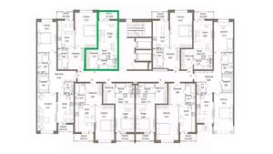 Студия квартира, вторичка, 31м2, 5/9 этаж