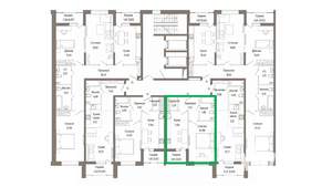 1-к квартира, вторичка, 41м2, 2/9 этаж