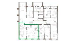 2-к квартира, вторичка, 78м2, 1/10 этаж