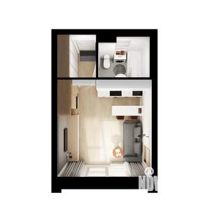 Студия квартира, вторичка, 24м2, 7/9 этаж