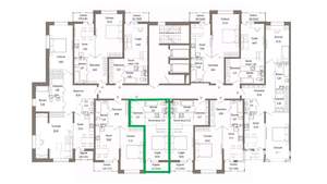 Студия квартира, вторичка, 31м2, 3/9 этаж