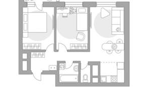 3-к квартира, вторичка, 55м2, 16/23 этаж