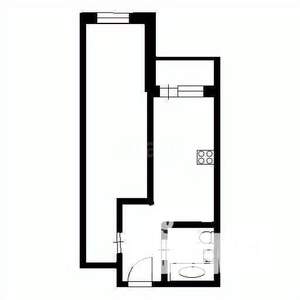 1-к квартира, вторичка, 37м2, 7/17 этаж