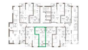 Студия квартира, вторичка, 31м2, 5/9 этаж