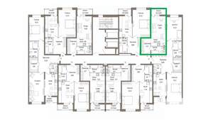 Студия квартира, вторичка, 31м2, 5/9 этаж