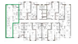 2-к квартира, вторичка, 89м2, 3/9 этаж