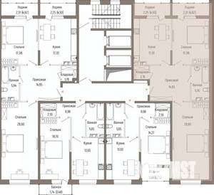 2-к квартира, вторичка, 90м2, 5/9 этаж