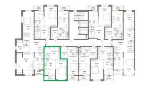 1-к квартира, вторичка, 47м2, 3/9 этаж