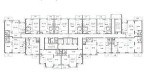 2-к квартира, вторичка, 59м2, 13/29 этаж