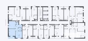 2-к квартира, вторичка, 54м2, 20/28 этаж