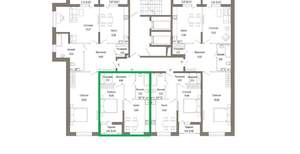 1-к квартира, вторичка, 45м2, 4/9 этаж