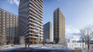 2-к квартира, вторичка, 55м2, 23/24 этаж