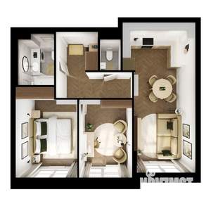 2-к квартира, вторичка, 58м2, 4/9 этаж