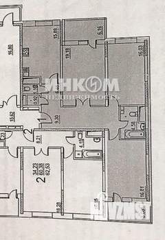 3-к квартира, вторичка, 101м2, 9/25 этаж