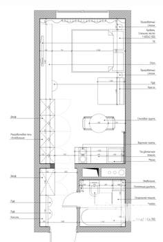 Студия квартира, вторичка, 24м2, 8/8 этаж