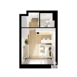 Студия квартира, вторичка, 23м2, 4/9 этаж