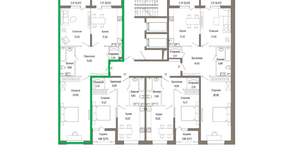 2-к квартира, вторичка, 90м2, 5/9 этаж