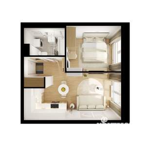 1-к квартира, вторичка, 34м2, 6/9 этаж