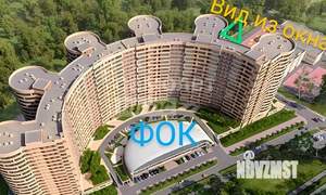 1-к квартира, вторичка, 42м2, 17/17 этаж