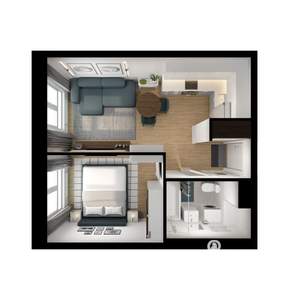 1-к квартира, вторичка, 32м2, 4/9 этаж