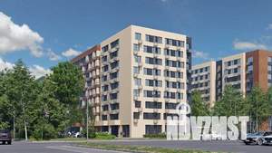 2-к квартира, строящийся дом, 50м2, 9/9 этаж