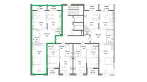 2-к квартира, вторичка, 90м2, 6/9 этаж