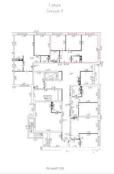 2-к квартира, вторичка, 56м2, 1/6 этаж