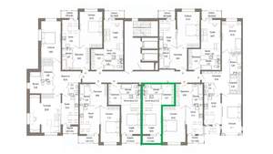 Студия квартира, вторичка, 31м2, 8/9 этаж