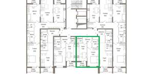1-к квартира, вторичка, 41м2, 2/9 этаж