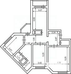 3-к квартира, вторичка, 98м2, 13/17 этаж