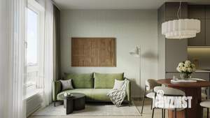 1-к квартира, вторичка, 35м2, 2/12 этаж
