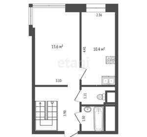 3-к квартира, вторичка, 74м2, 43/45 этаж