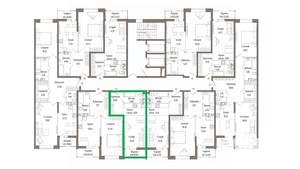 Студия квартира, вторичка, 32м2, 7/9 этаж