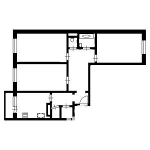 3-к квартира, вторичка, 93м2, 8/21 этаж