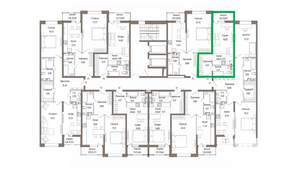 Студия квартира, вторичка, 31м2, 4/9 этаж