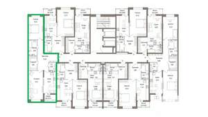 2-к квартира, вторичка, 76м2, 5/9 этаж