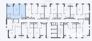 2-к квартира, вторичка, 55м2, 28/28 этаж