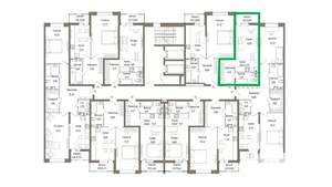 Студия квартира, вторичка, 31м2, 4/9 этаж