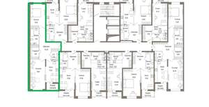 2-к квартира, вторичка, 77м2, 5/9 этаж