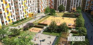 2-к квартира, строящийся дом, 54м2, 2/8 этаж